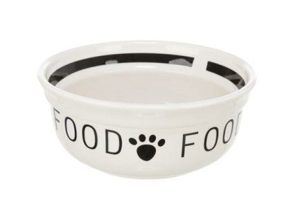 356032 keramicka miska food bila cerna