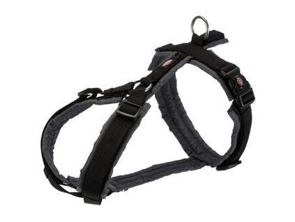 367586 premium trekingovy postroj cerna grafit