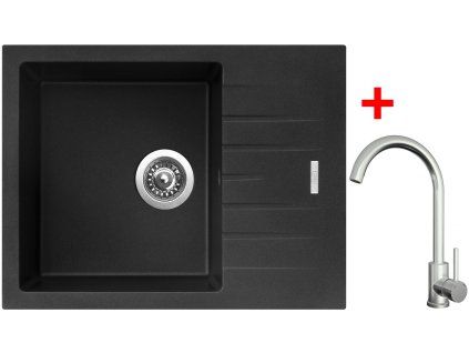 313368 sinks perfecto 650 metalblack arco celonerezova