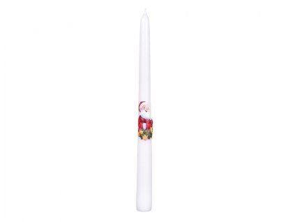 190794 svicka deda mraz konicka vanocni 30cm