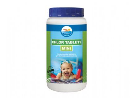 165855 1 tablety mini chlorove do bazenu 1kg