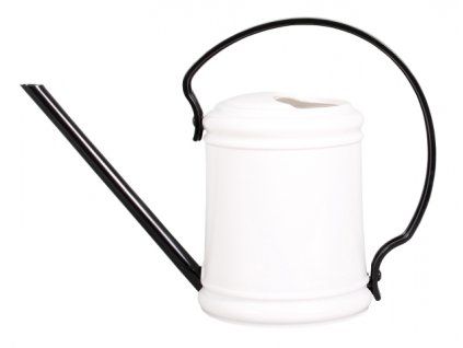 Konvička EMANUELA plastová 1,3l (Barva Bílá, Objem 1,3 l)