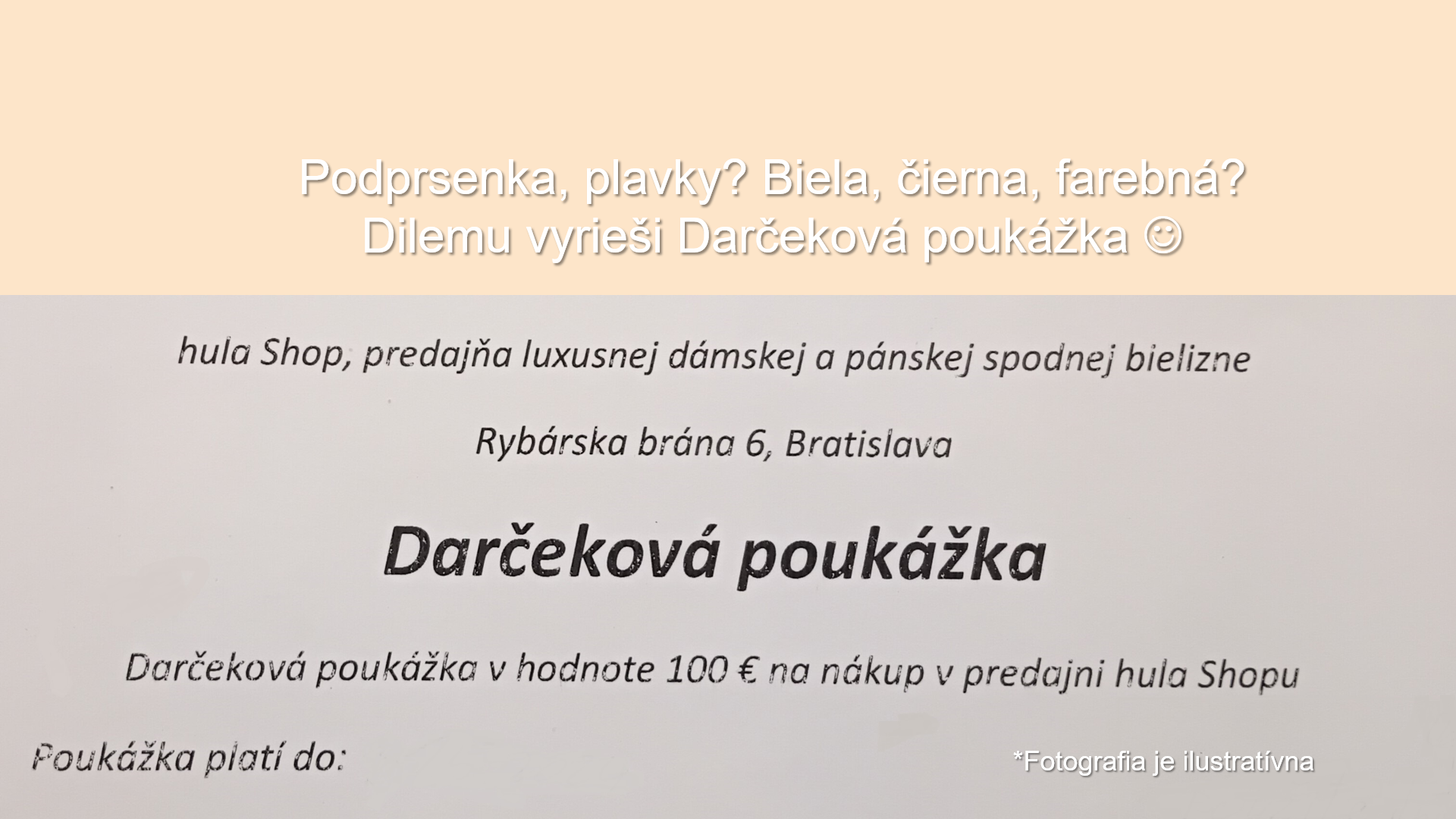 Darčekové poukážky
