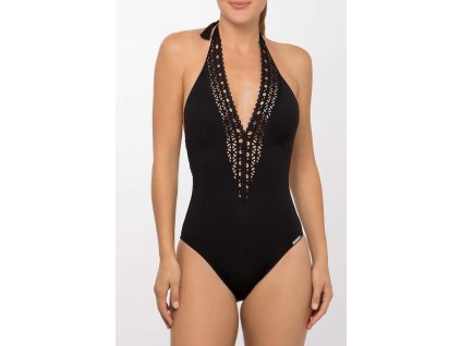 maillot de bain une piece nageur seduction lise charmel ajourage couture noir aba9615 1