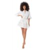 mini dress aura iconique ic23 013 blanc