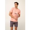 Pánske pyžamo Vamp 22660  krátke