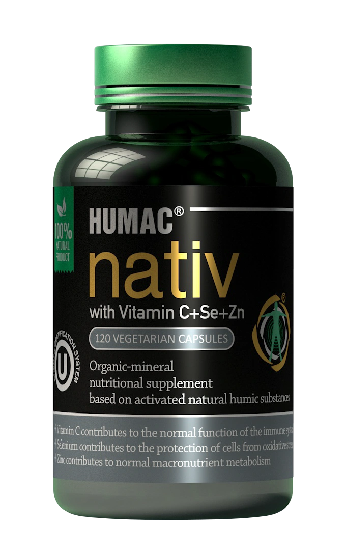 HUMAC Nativ s vitamínom C, selénom a zinkom