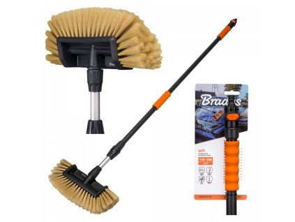 Bradas umývacia kefa s ventilom SOFT 130-250 cm