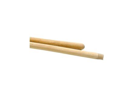 Násada drevená 120 cm, so závitom 24 mm