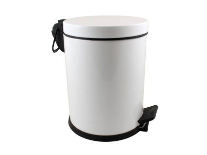 Odpadkový kôš biely 12L