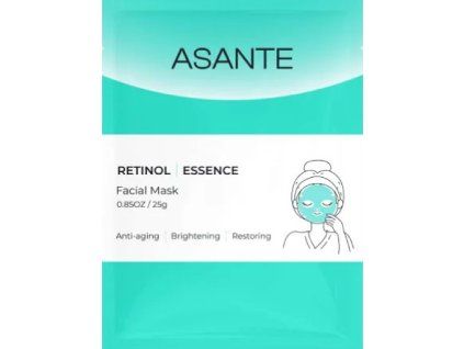 ASANTE textilná pleťová maska Retinol Essence  - 1 ks