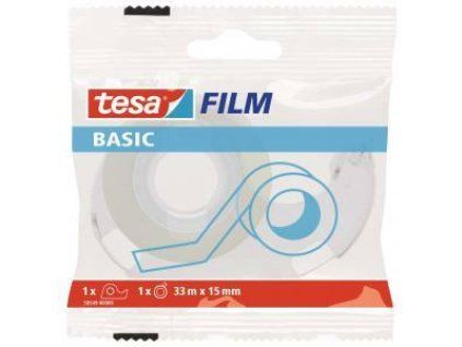 Lepiaca páska TESA basic 15 mm x 33 m s odvíjačom