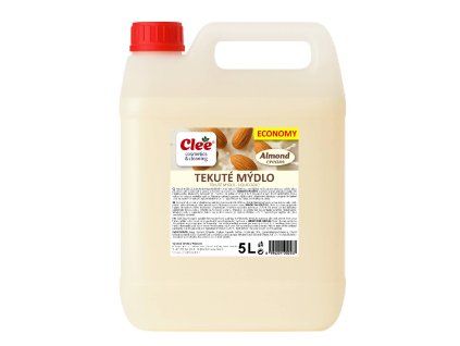 CLEE Tekuté mydlo ALMOND cream 5L