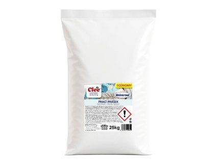 CLEE Prací prášok UNIVERSAL 25kg - 333PD
