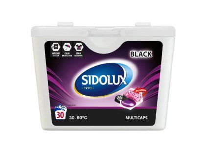 SIDOLUX Multicaps Black – pracie kapsule 30ks