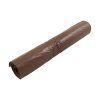 LDPE vrecia hnedé 600x700/25mic  60L 25 ks