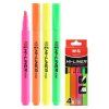 Zvýrazňovač M&G Hi-Liner Fluo - sada 4 farby