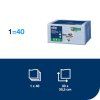Tork Long-Lasting čistiace utierky, modré W8 – 1x40 ks