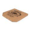 Pizza krabica hnedá 40x40x4 cm - 100 ks