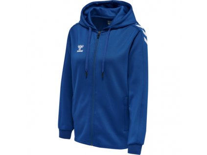 HUMMEL 212650 - Mikina hmlCORE XK POLY ZIP HOOD SWEAT WOMAN