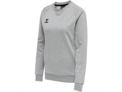 HUMMEL 214789 - Mikina hmlMOVE GRID COT. SWEATSHIRT WOMAN