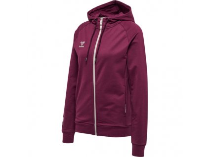 HUMMEL 215009 - Mikina hmlMOVE GRID COT. ZIP HOODIE WOMAN