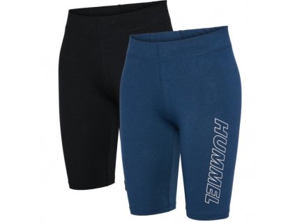 HUMMEL 214971 - Legíny hmlTE MAJA 2-PACK MW C TIGHT SHORTS