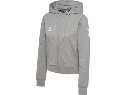 HUMMEL 235117 - Mikina hmlGO 2.0 CHEVRON ZIP HOODIE WOMAN