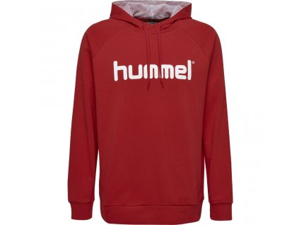 HUMMEL 203511-Mikina GO COTTON LOGO HOODIE SR.