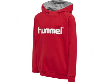 HUMMEL 203512-Mikina GO COTTON LOGO HOODIE JR.