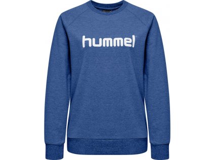 HUMMEL 203519-Mikina GO COTTON LOGO W.