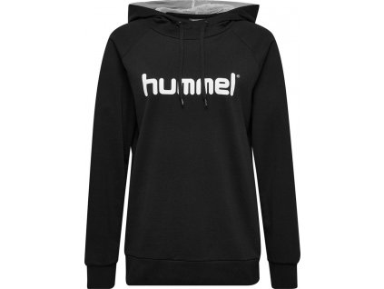 HUMMEL 203517-Mikina GO COTTON LOGO HOODIE W.