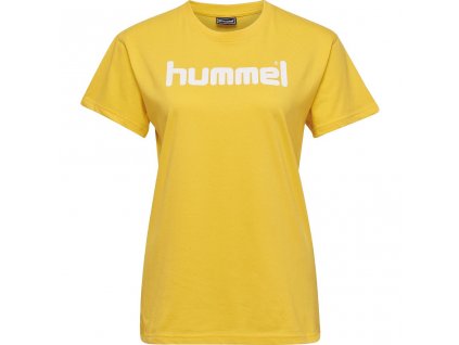 HUMMEL 203518-Triko GO COTTON LOGO W.