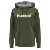 HUMMEL 203517-Mikina GO COTTON LOGO HOODIE W.