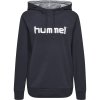 HUMMEL 203517-Mikina GO COTTON LOGO HOODIE W.