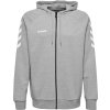 HUMMEL 204230-Mikina GO COTTON HOODIE ZIP SR.