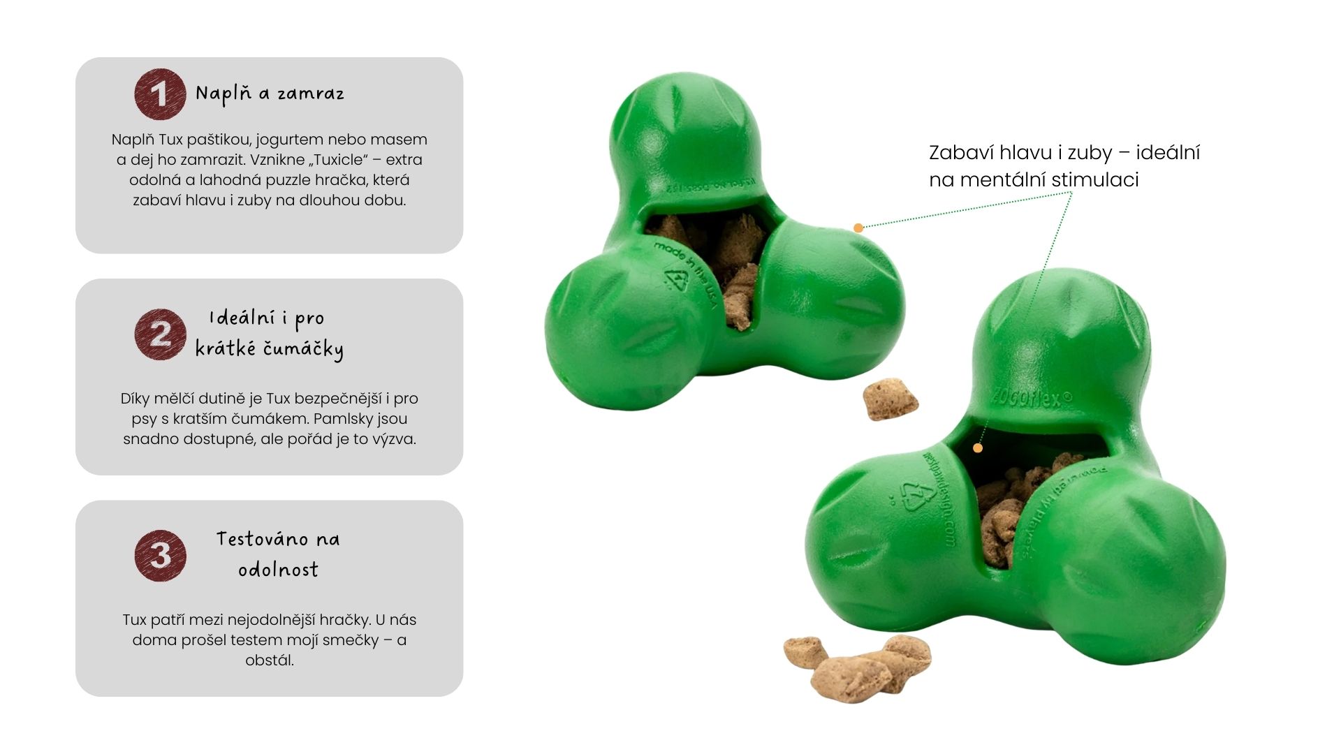 Jak využít hračky Tux