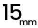 15mm