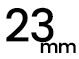 23mm