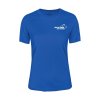 function tshirt royal blue women