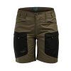 23020 3.Active Shorts Brown Front Lady