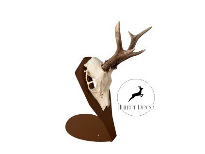 Cut Skull Trophy Stand – Metal Stand for Roe Deer Trophy