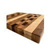 Hackblock aus Massivholz – Stirnholz Schneidebrett (40 × 30 × 4 cm)