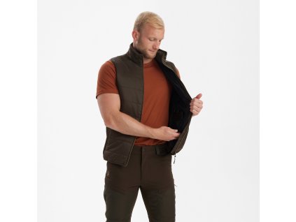 Tepelne prešívaná vesta (Veľkost XL)