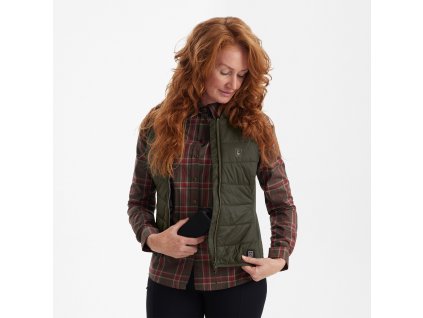 Dámska zateplená vnútorná vesta (Veľkost 48)