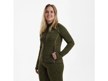 Dámska zateplená flísová mikina (Veľkost 48)