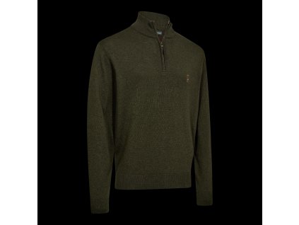 Harrington pletený s ½ zipsom (Veľkost XL)