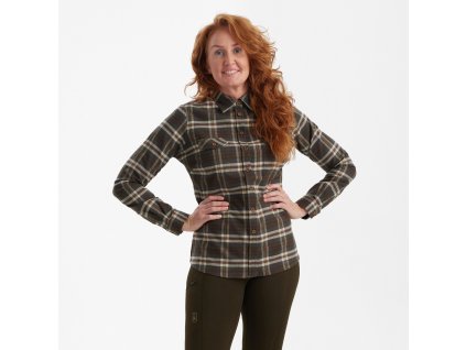 Rubínová košeľa Lady (Veľkost 48)