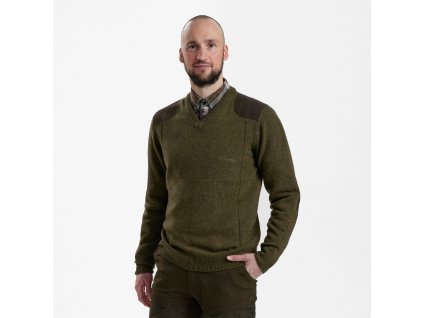 Pletený sheffieldský top s výstrihom do V (Veľkost XL)