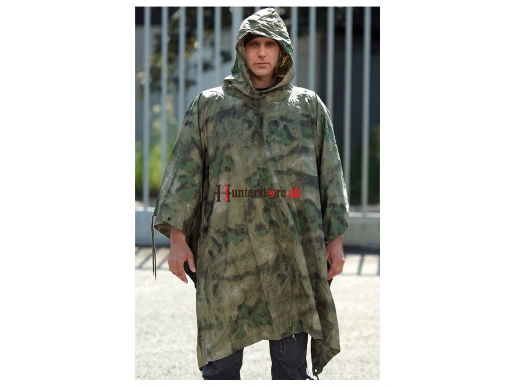 eng pl Mil Tacs FG RIPSTOP WET WEATHER PONCHO 2755 1
